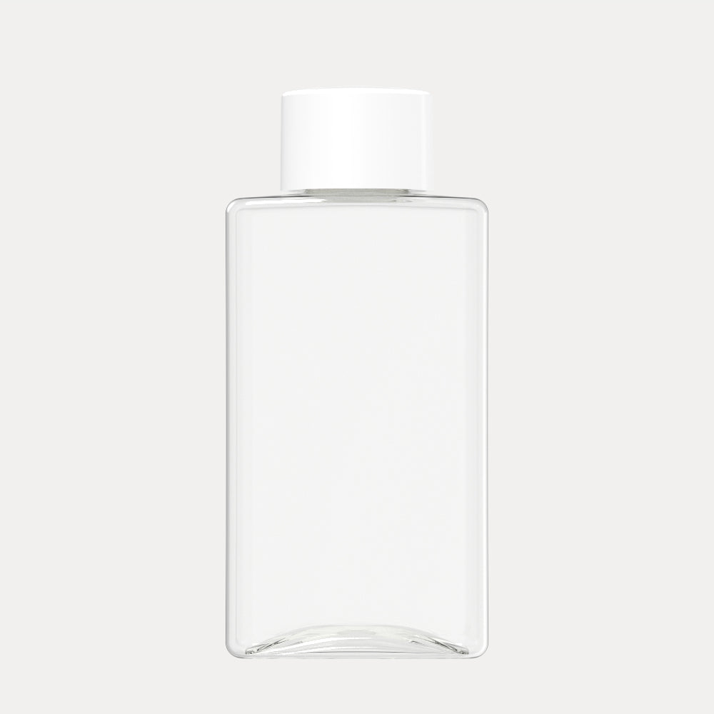 100mL - RECYCLED PET - SCREW CAP + PLUG