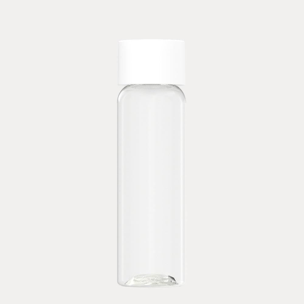 120mL - RECYCLED PET - SCREW CAP + PLUG