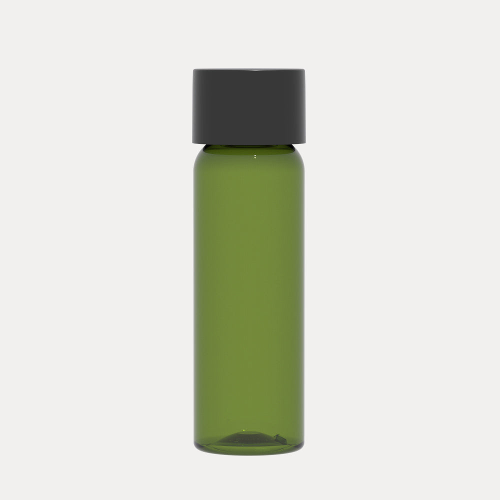 100mL - RECYCLED PET - SCREW CAP + PLUG