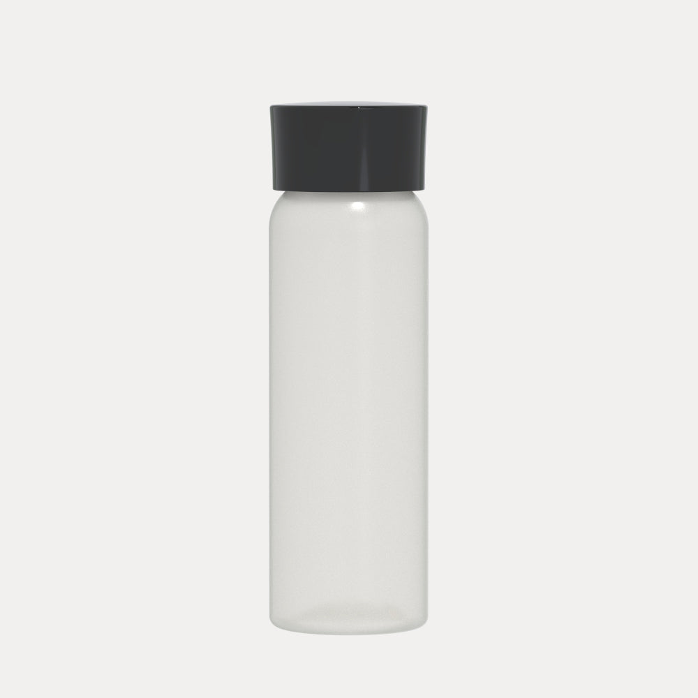 100mL - RECYCLED PET - SCREW CAP + PLUG